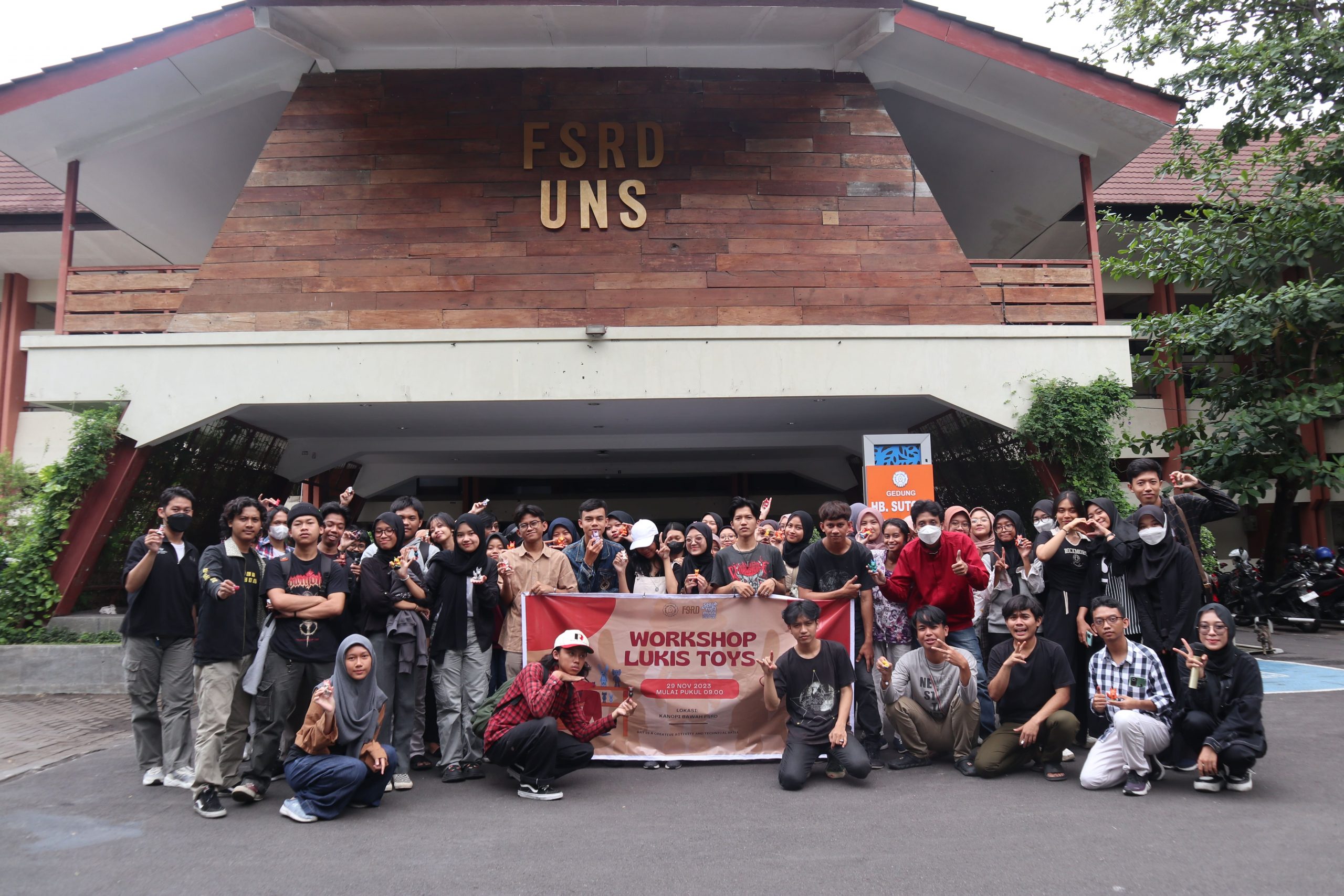 Mahasiswa Prodi Seni Rupa Murni FSRD UNS Gelar Workshop \\\\\\\