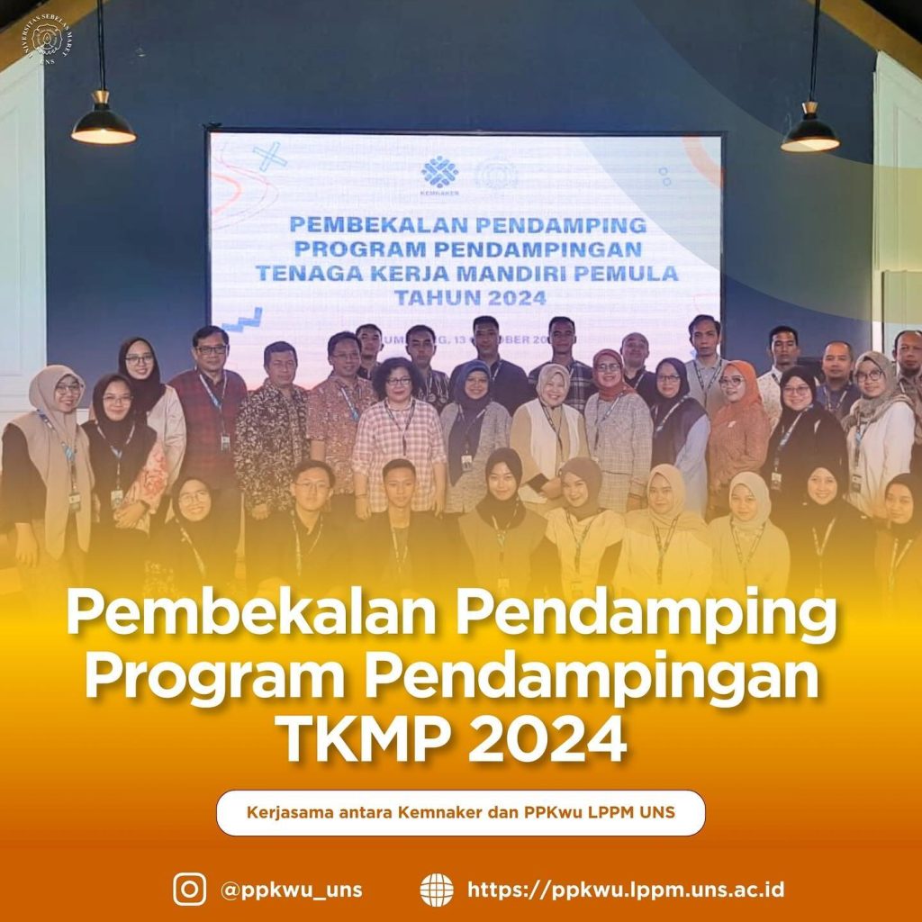 Pembekalan Pendamping Program Pendampingan TKMP 2024