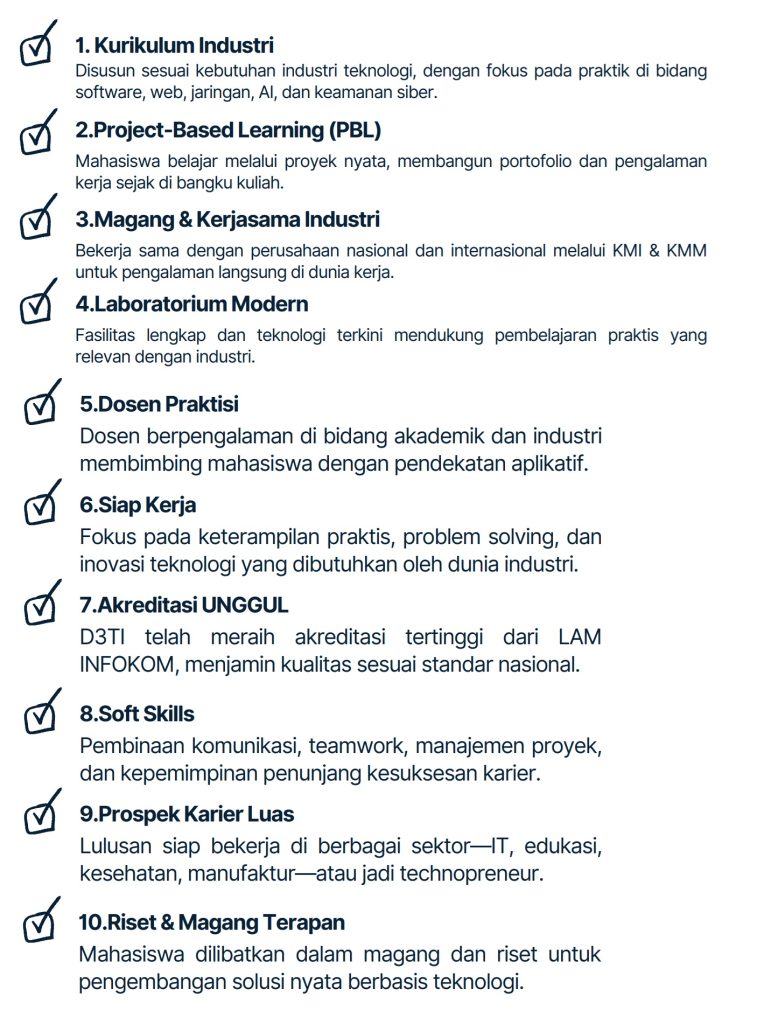 keunggulan prodi startika