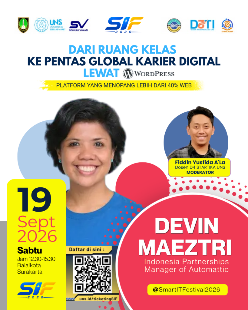 smart it festival 2026 d3ti dan startika uns nvidia wordpress