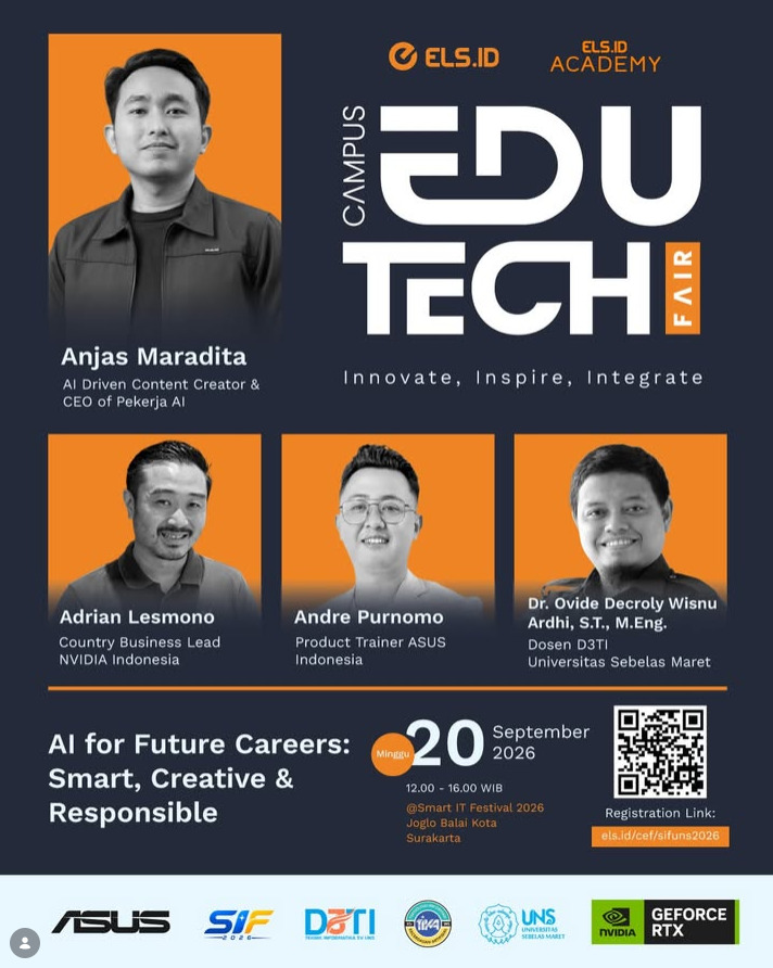 smart it festival 2026 d3ti dan startika uns nvidia wordpress